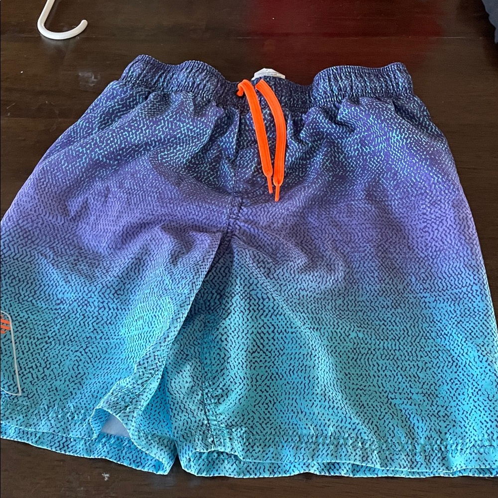 Under Armour Kids Gradient Blue and Purple Shorts